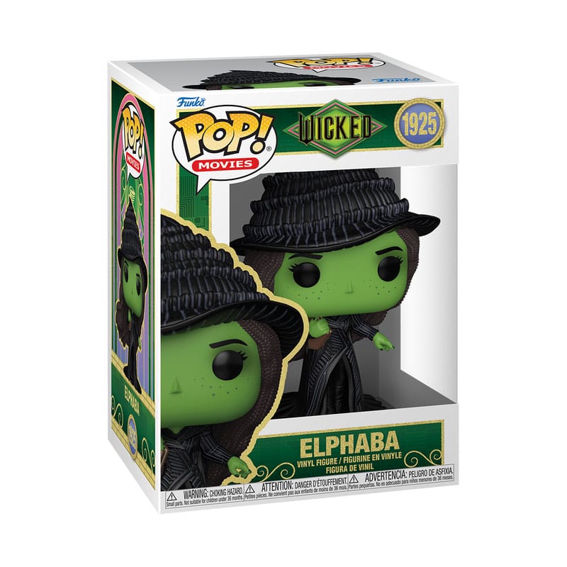 Wicked POP! Vinyl Figure Elphaba with Grimmerie 9 cm