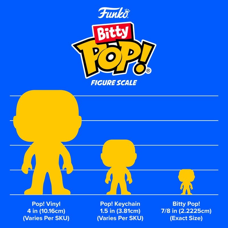 Demon Slayer: Kimetsu no Yaiba Bitty POP! Vinyl Figure 4-Pack Nezuko 2,5 cm