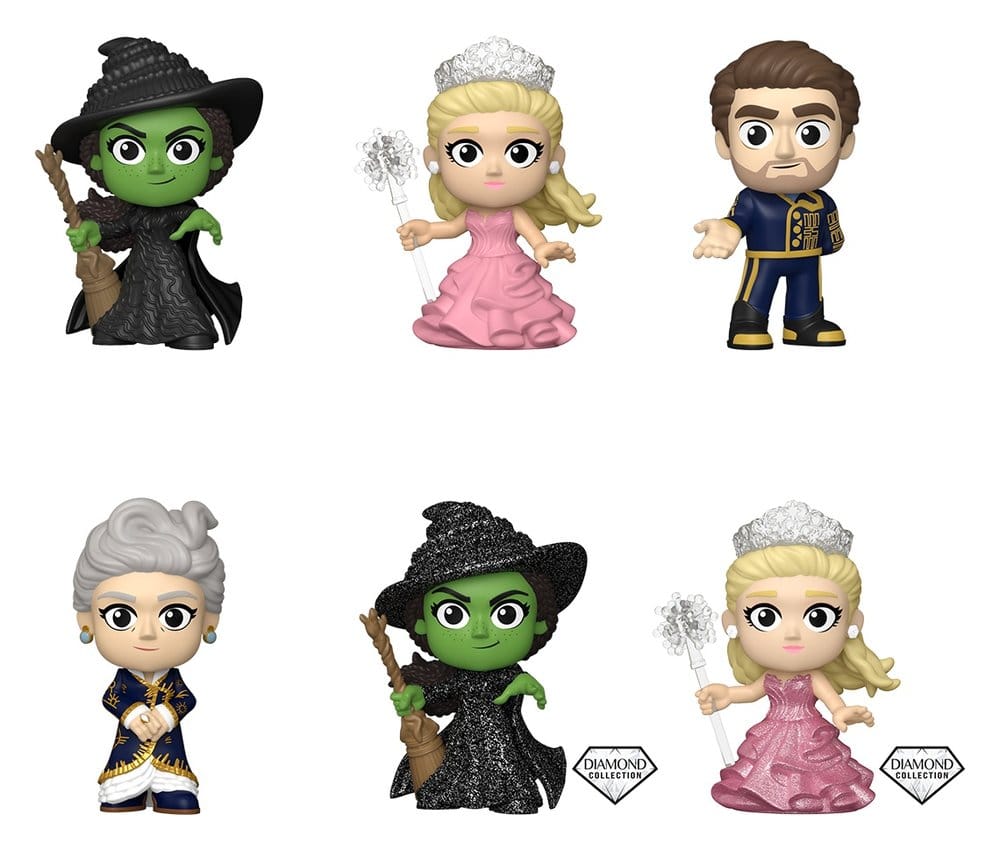 Wicked Minis Mini Figures 5 cm Display (12)