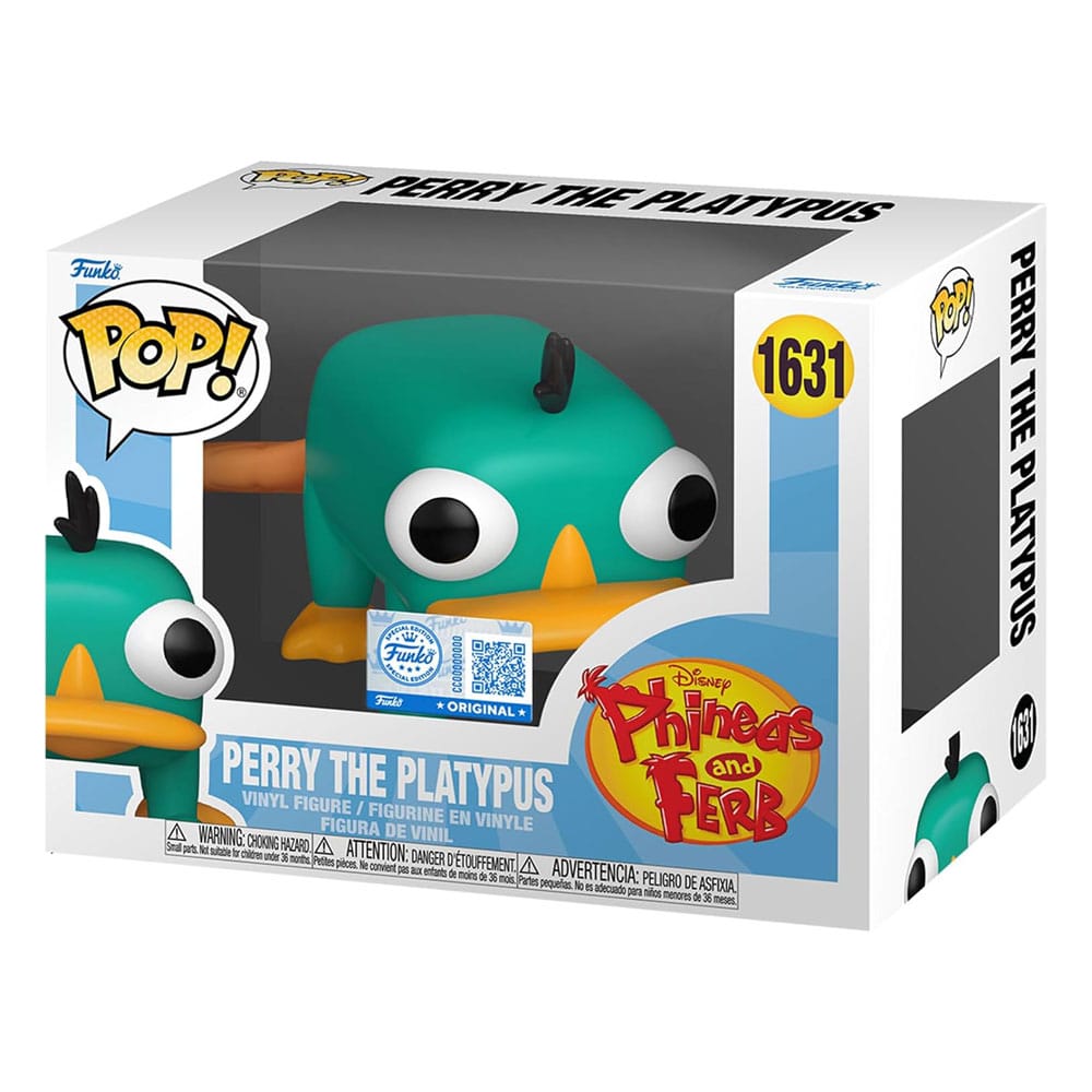 Phineas and Ferb POP! Disney Vinyl Figure Perry 9 cm