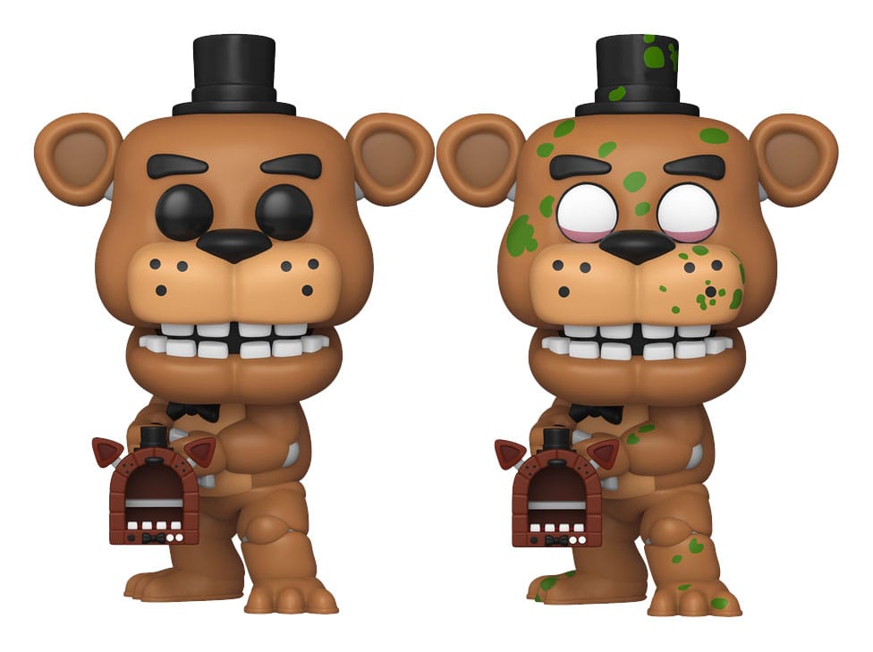 Funko Fusion POP! Games Vinyl Figures Freddy Fazbear with Pizza Launcher w/CH 9 cm Assortment (6)