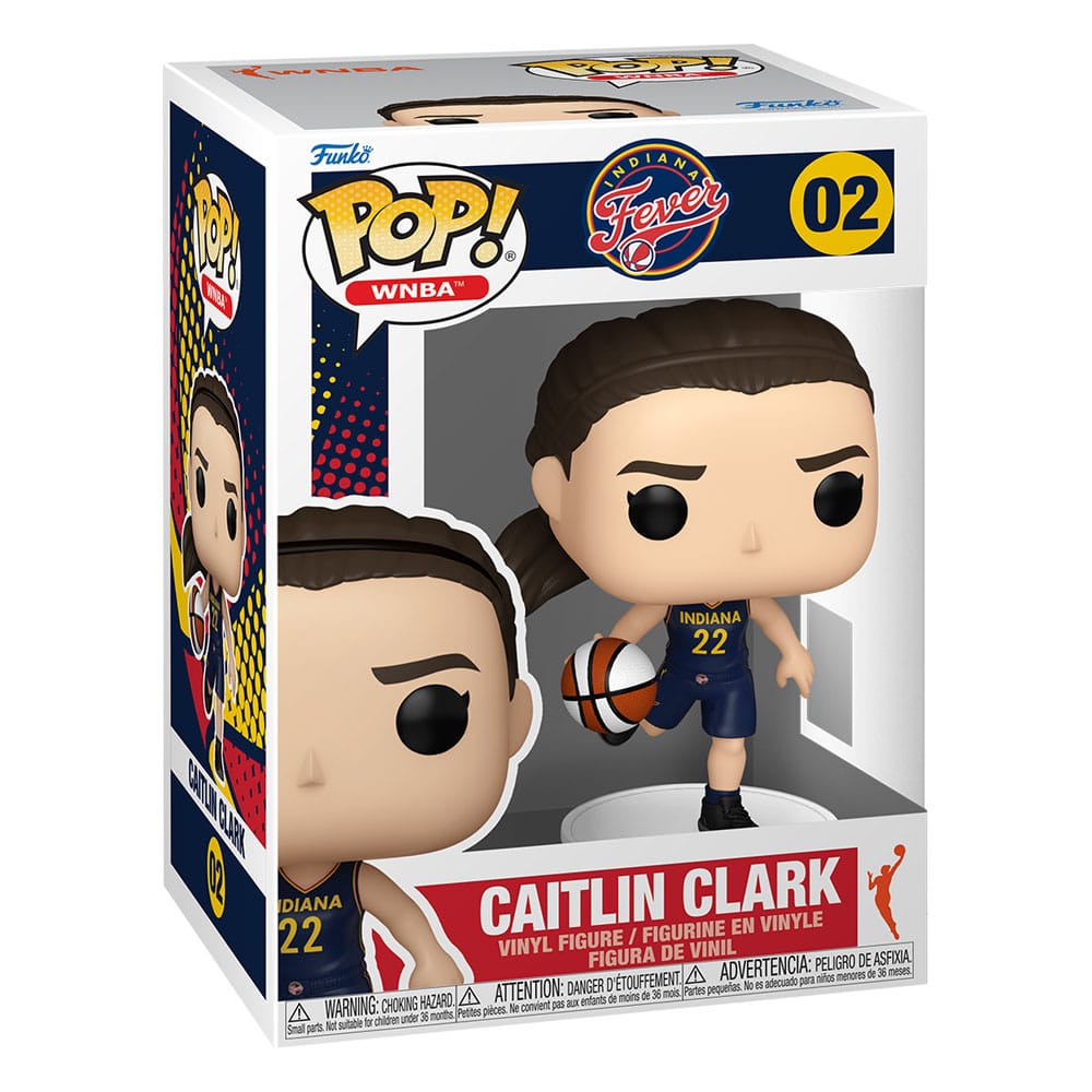 WNBA POP! Vinyl Figure Indiana Fever: Caitlin Clark 9 cm