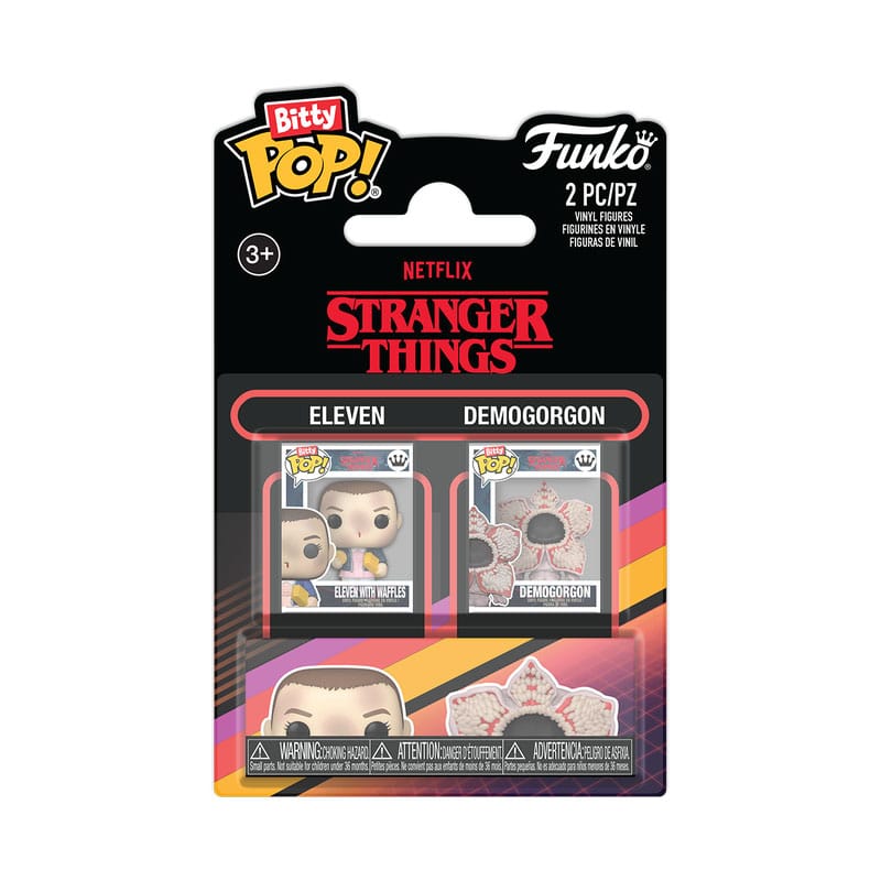Stranger Things Bitty POP! Vinyl Figure 2-Pack Eleven&Demogorgon 2,5 cm