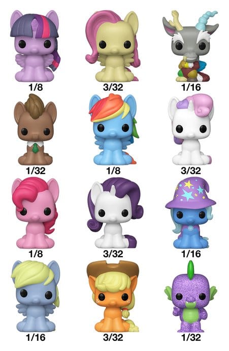 My Little Pony Bitty POP! Vinyl Figure Display (32) PDQ 2,5 cm