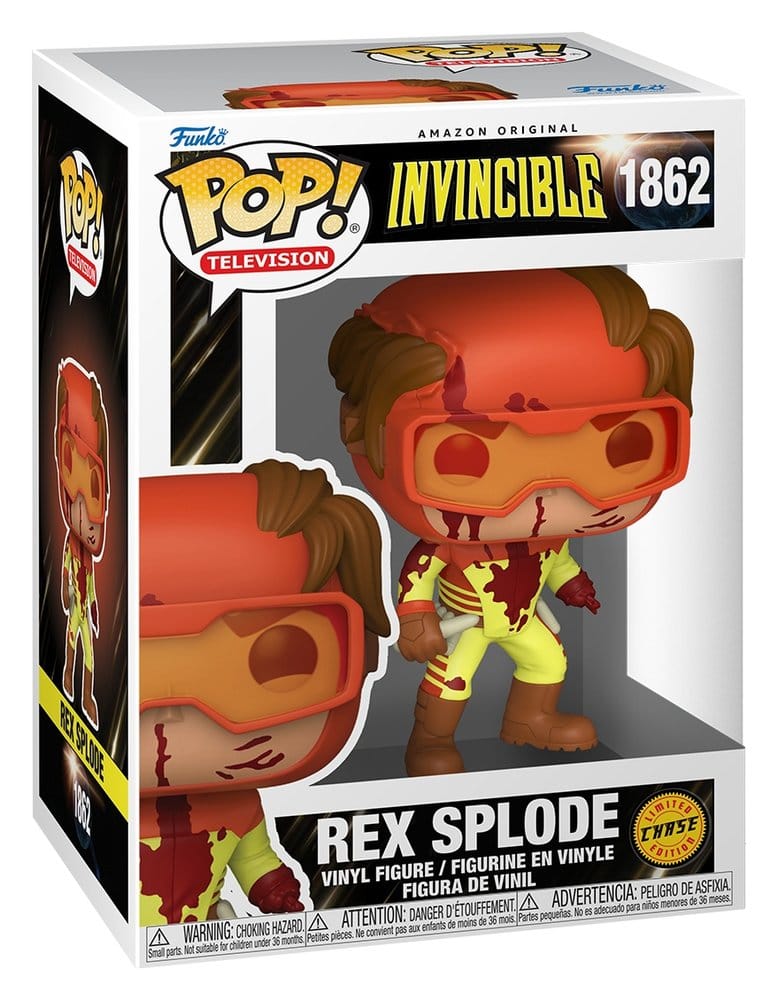 Invincible 2 POP! Vinyl Figures Rex Splode with Chase 9 cm Assortment (6)