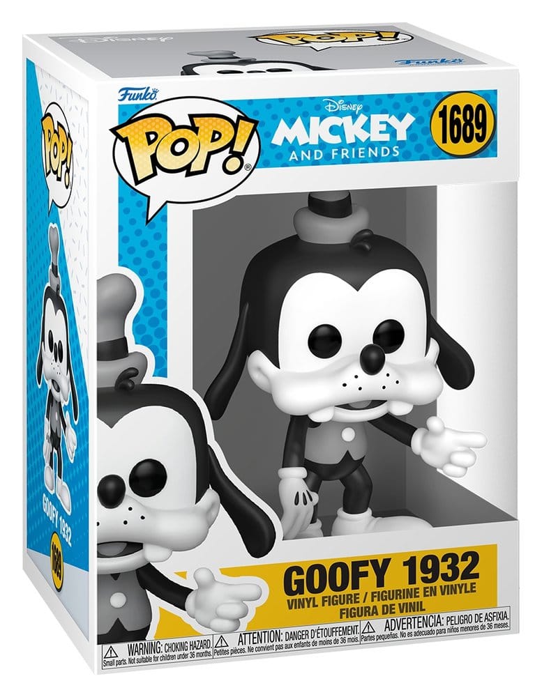 Mickey and Friends POP! Vinyl Figure Goofy 1932 9 cm