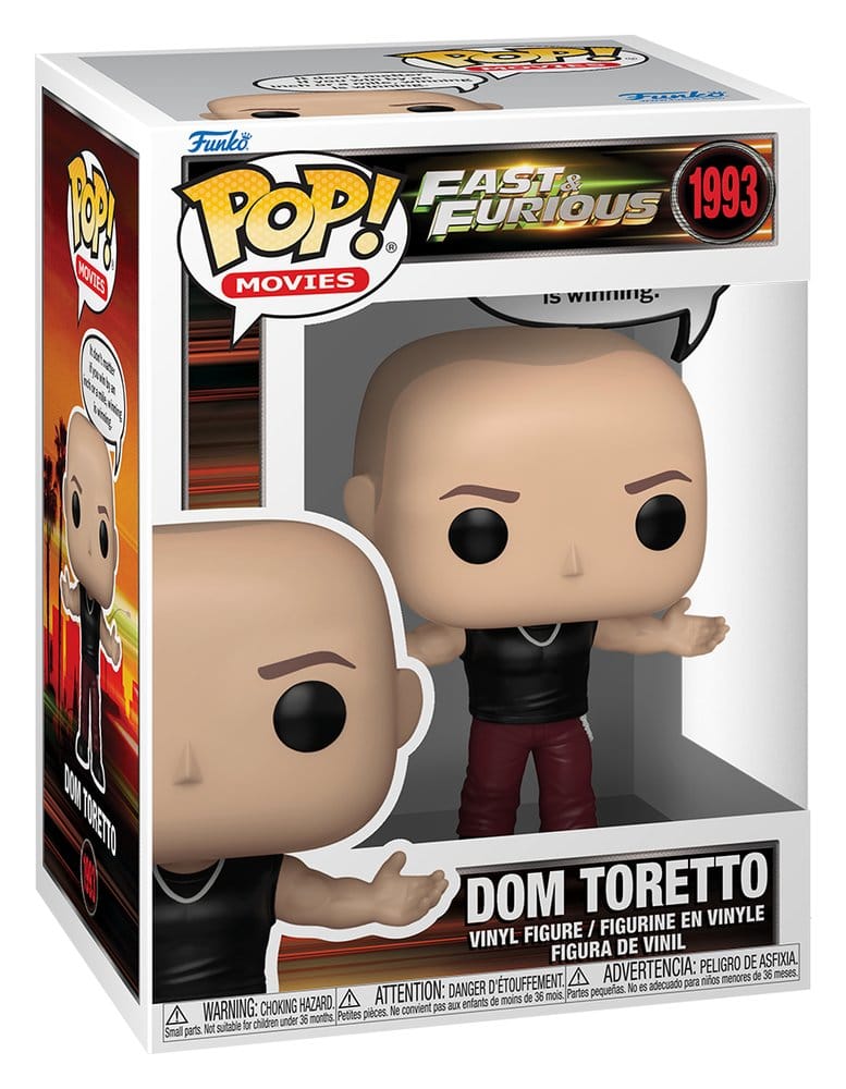 Fast & Furious POP! Sayings Vinyl Figure Dominic Toretto 9 cm