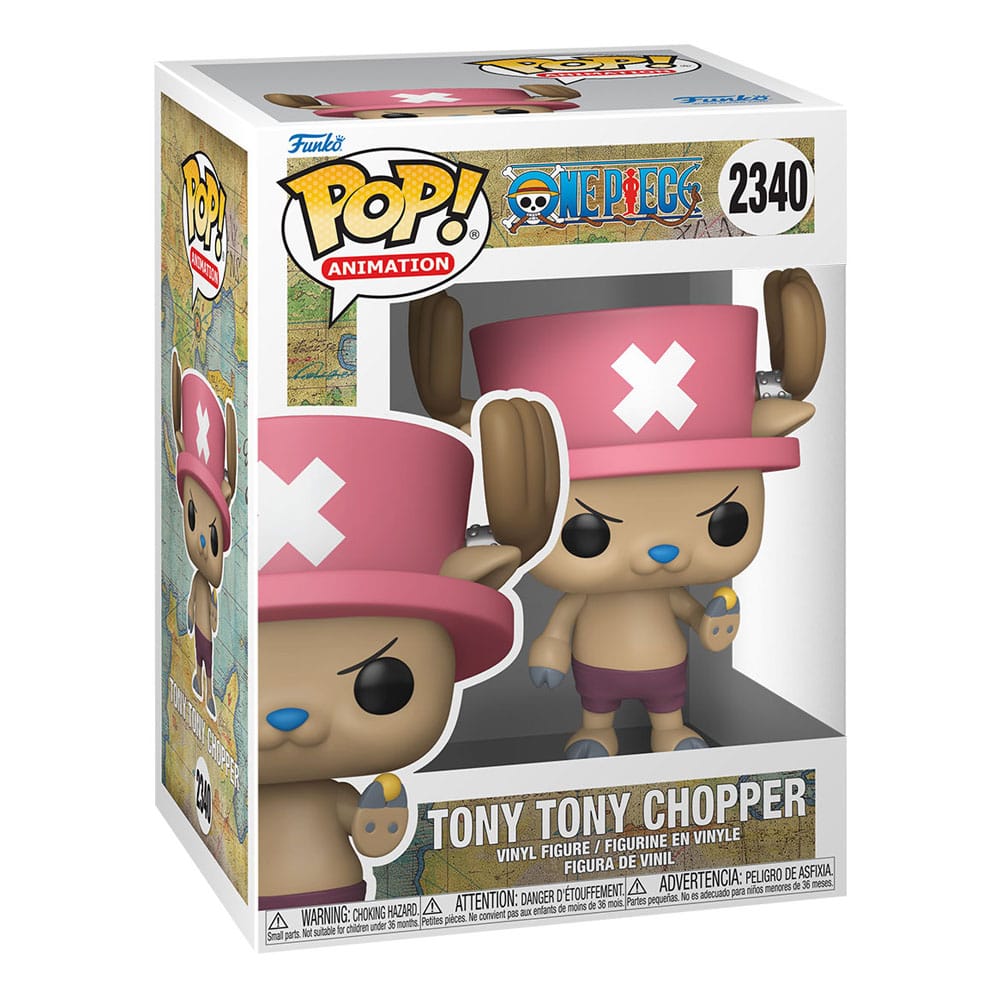 One Piece POP! Animation Vinyl Figures Chopper w/Chase 9 cm Assortment (6)