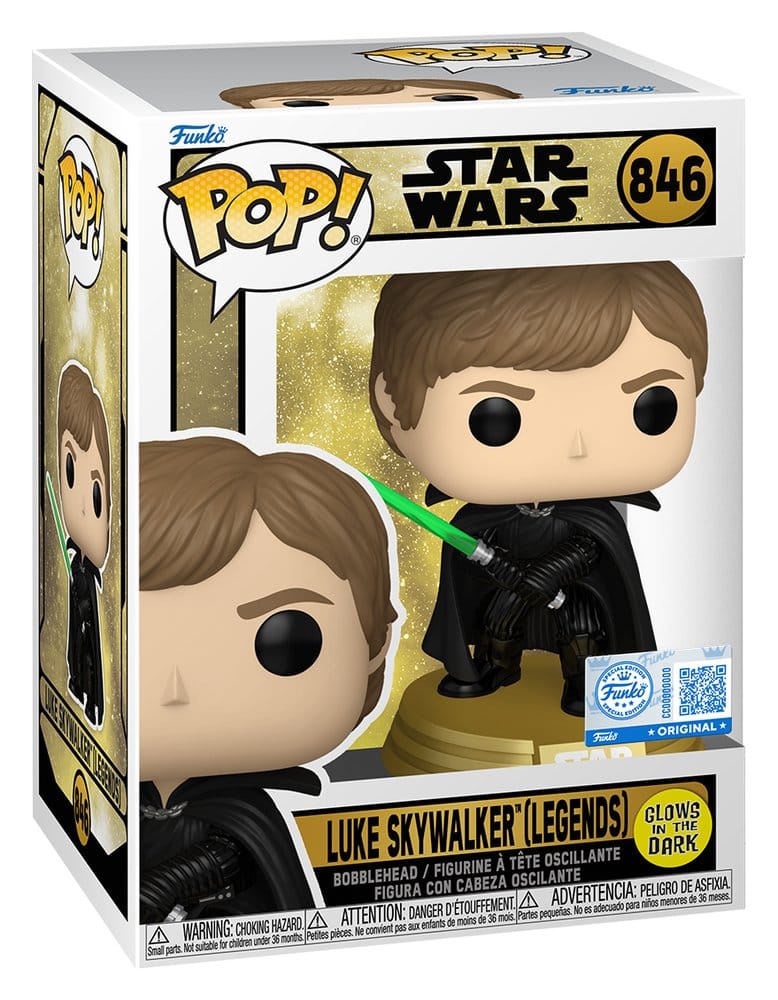 Star Wars Legends POP! Vinyl Figure Luke (GW) 9 cm