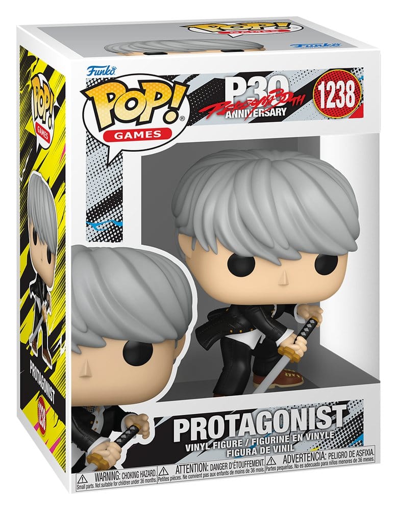 Persona 4 POP! Games Vinyl Figure Protagonist (Yu) 9 cm