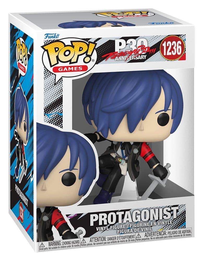 Persona 3 POP! Games Vinyl Figure Male Protagonist (Makoto) 9 cm