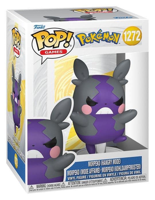 Pokémon POP! Games Vinyl Figure Morpeko(Hangry) 9 cm