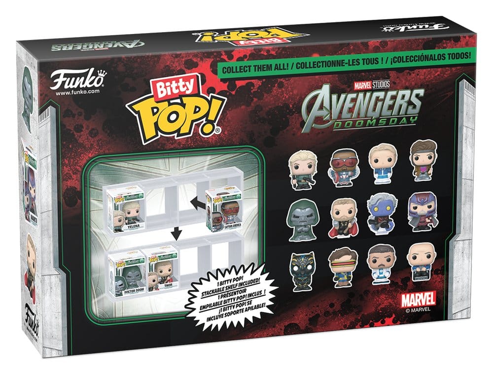 Avengers: Doomsday Bitty POP! Vinyl Figure 4-Pack Series 1 2,5 cm