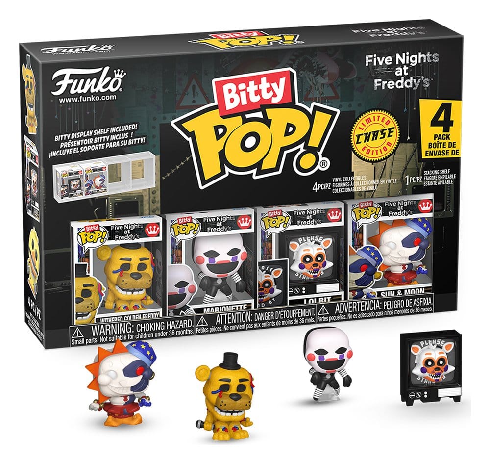 Five Nights at Freddy's Bitty POP! Vinyl Figure 4-Pack Series 5 2,5 cm