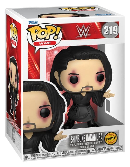 WWE POP! Vinyl Figures Shinsuke Nakamura w/Chase 9 cm Assortment (6)