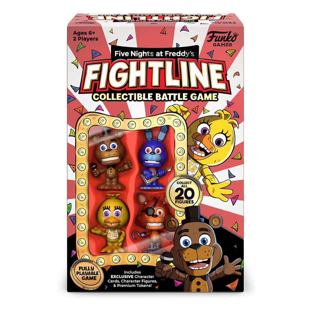 Five Nights at Freddy's Collectable Battle Game Card Game Fightline Premier Set