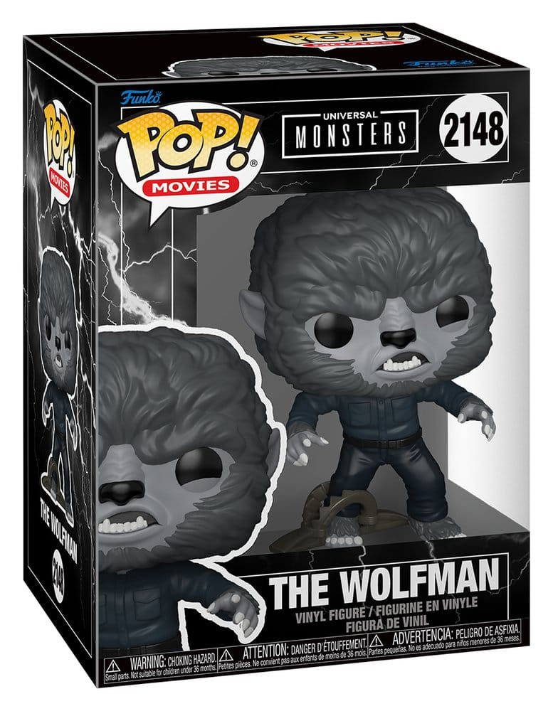 The Wolfman POP! Movies Vinyl Figure Wolfman w/Trap 9 cm
