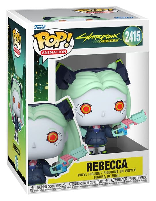 Cyberpunk Edgerunners Animation POP! Vinyl Figure Rebecca 9 cm