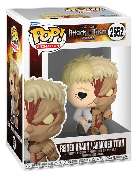 Attack on Titan POP! Animation Vinyl Figure Split- Armor Titan 9 cm