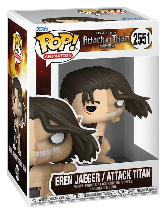 Attack on Titan POP! Animation Vinyl Figure Split- Attack Titan 9 cm