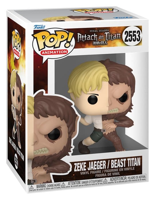 Attack on Titan POP! Animation Vinyl Figure Split- Beast Titan 9 cm