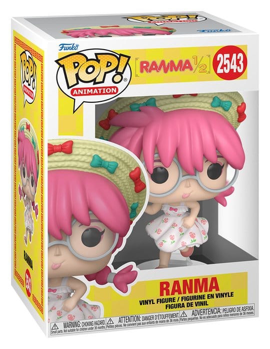 Ranma 1/2 POP! Animatiion Vinyl Figures Ranma w/Chase 9 cm Assortment (6)