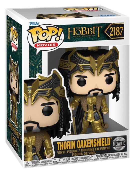 The Hobbit POP! Movies Vinyl Figures Thorin(MT) 9 cm