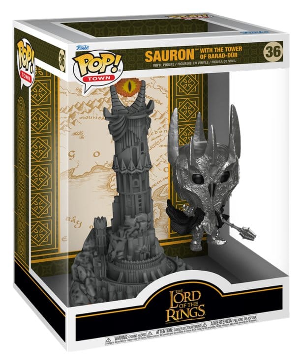 Lord of the Rings POP! Town Vinyl Figures Barad-Dur(GW) 9 cm