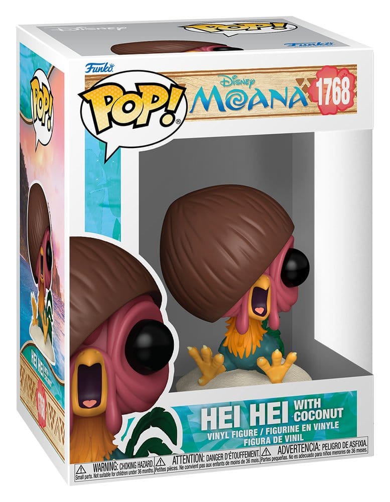 Moana POP! & Buddy Vinyl Figure Hei Hei w/Coconut 9 cm