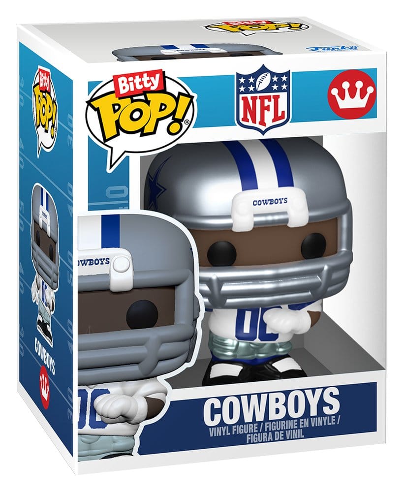 NFL Bitty POP! Helmets Vinyl Figures NFC Series 1 Assortment (12)