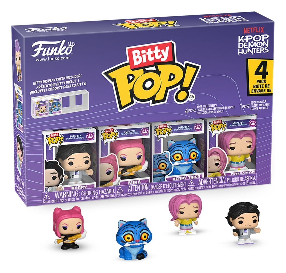 Netflix Bitty POP! Mini Figures 4-Pack Mira 2 cm