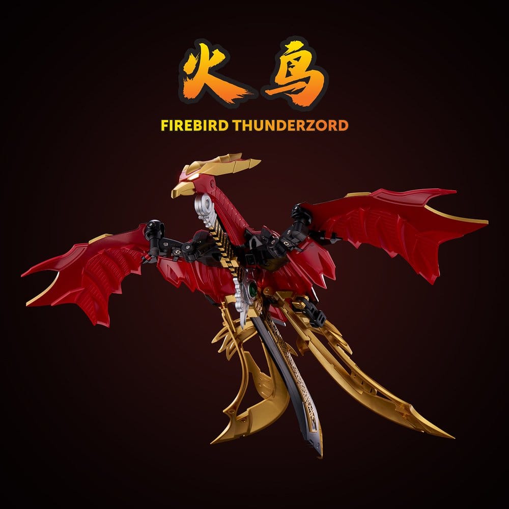 Power Rangers Go! Kuro Kara Combine Action Figure Thunder Megazord 28 cm