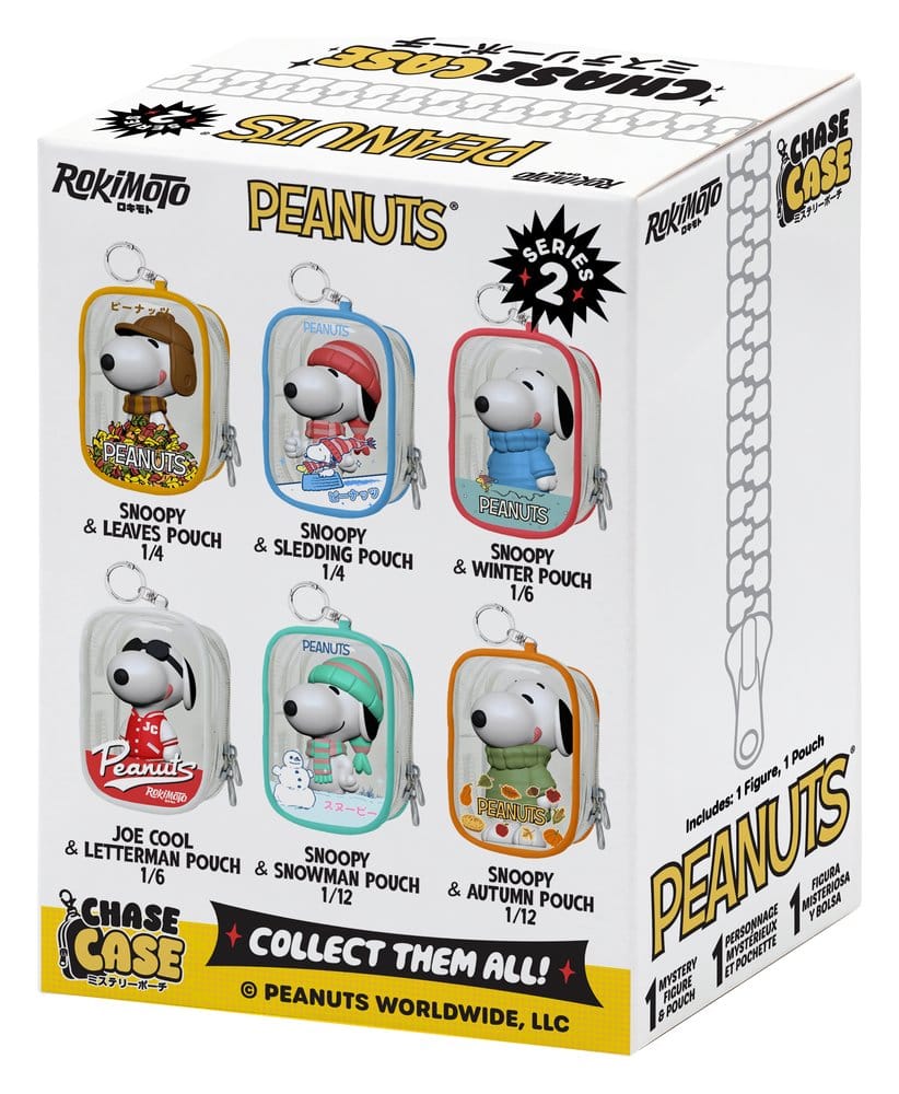 Snoopy Chase Case Mini Figure Blind Box Series 2 9 cm