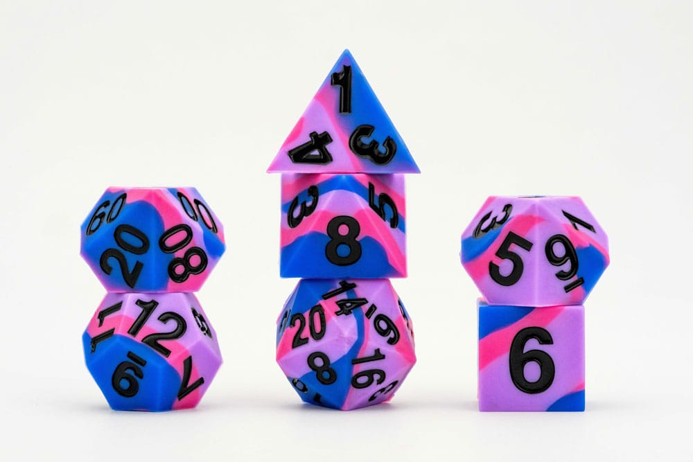MDG Dice Set Pride Bisexual Flag