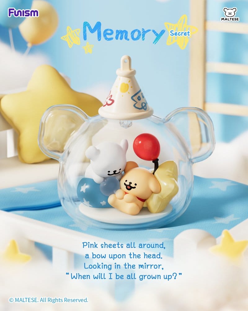 Maltese Childhood Days Series Mini Figure Blind Box Display (8)