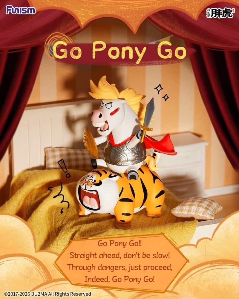 Alexander The Fat TigerBlind Box Mini Figures The Real Crazy Horse Display (8)