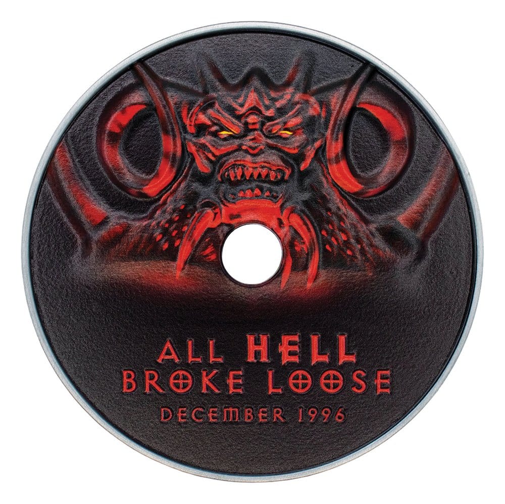 Diablo Replica 30th Anniversary CD-ROM Limited Edition 11 cm