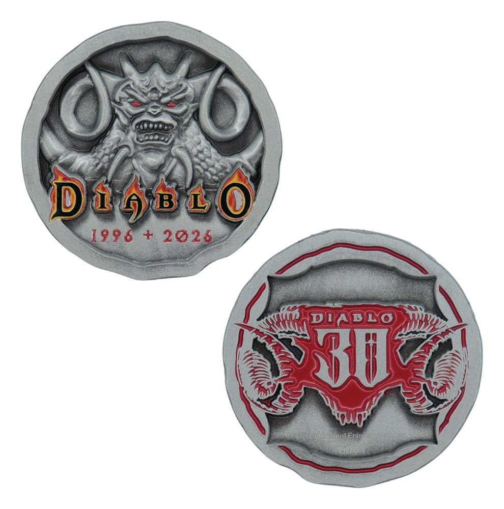 Diablo Collectable Coin 30th Anniversary Limited Edition