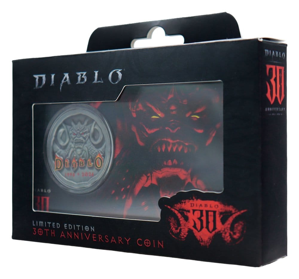 Diablo Collectable Coin 30th Anniversary Limited Edition