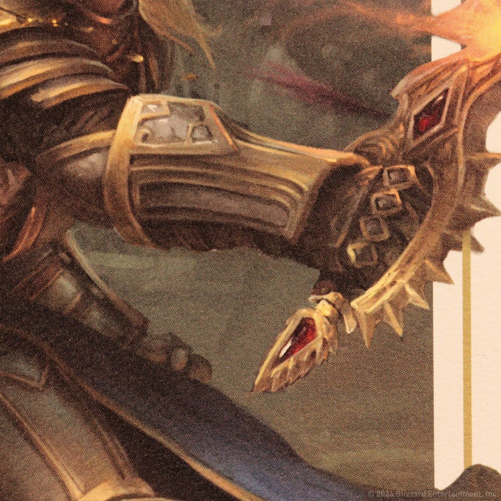 World of Warcraft Art Print Sylvanas vs Anduin Wrynn Limited Edition 42 x 30 cm