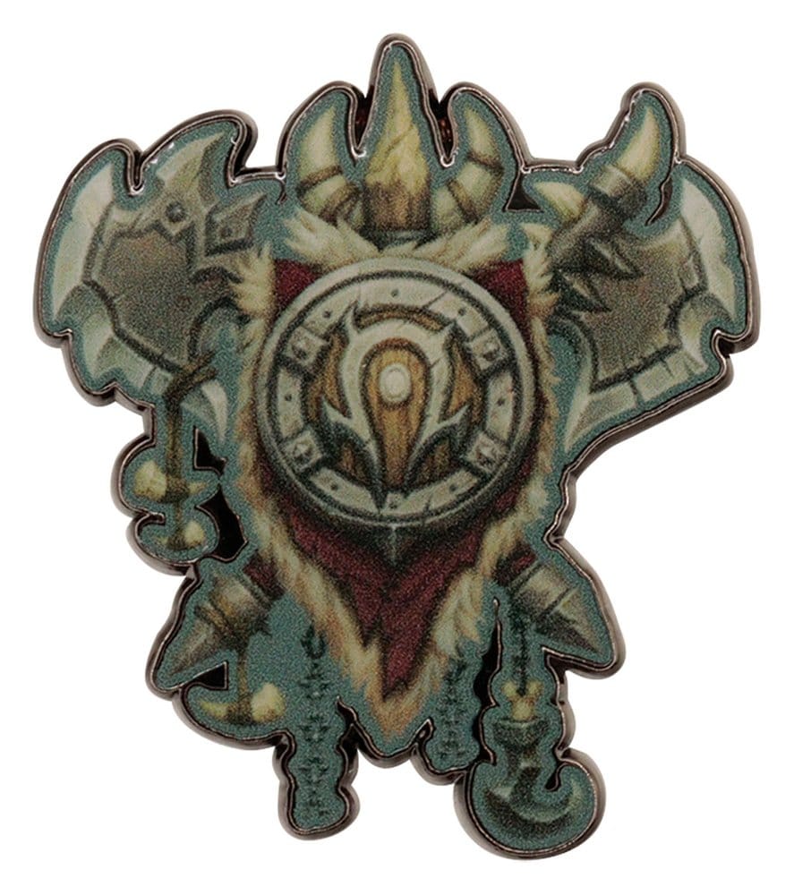 World of Warcraft Mystery Pin Badges Horde Blind Box Display (12)
