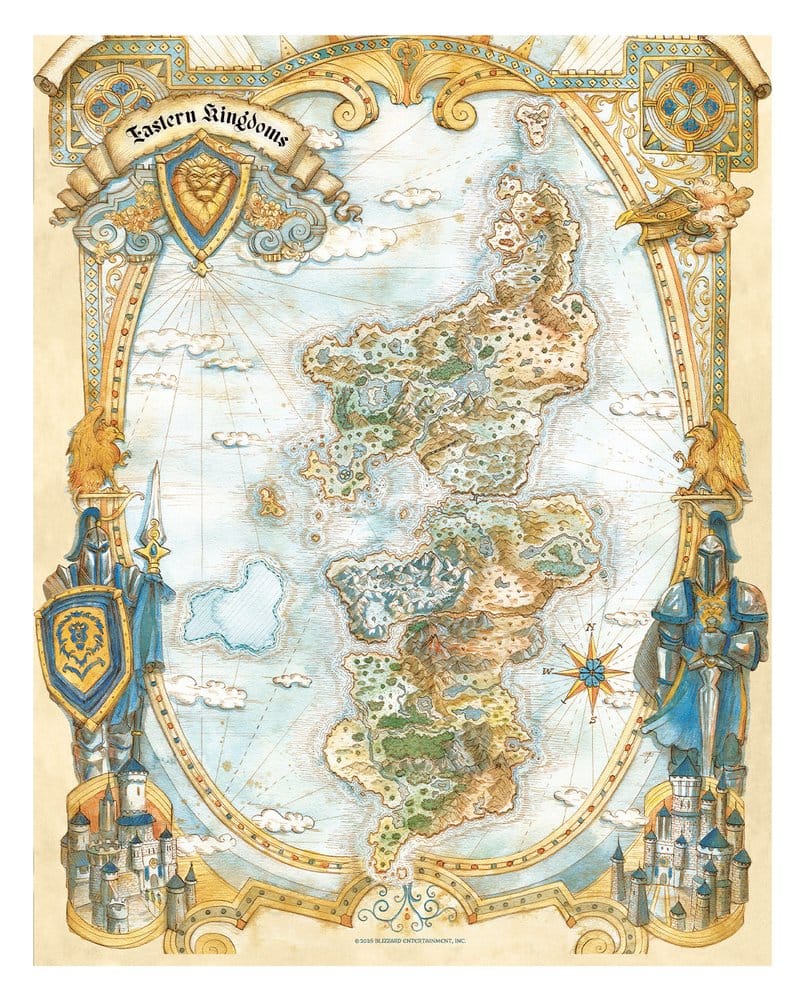 World of Warcraft Art Print Set Limited Edition 42 x 30 cm