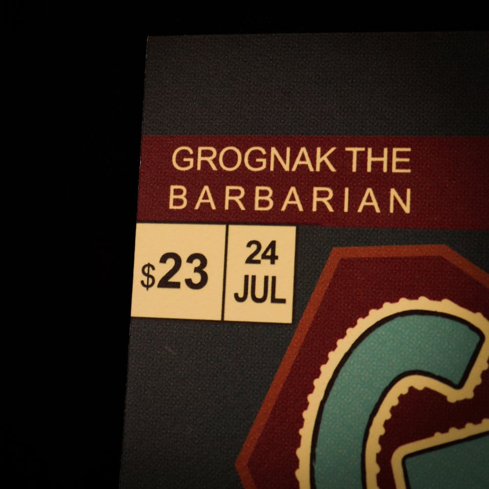 Fallout Art Print Grognak the Barbarian Limited Edition 42 x 30 cm