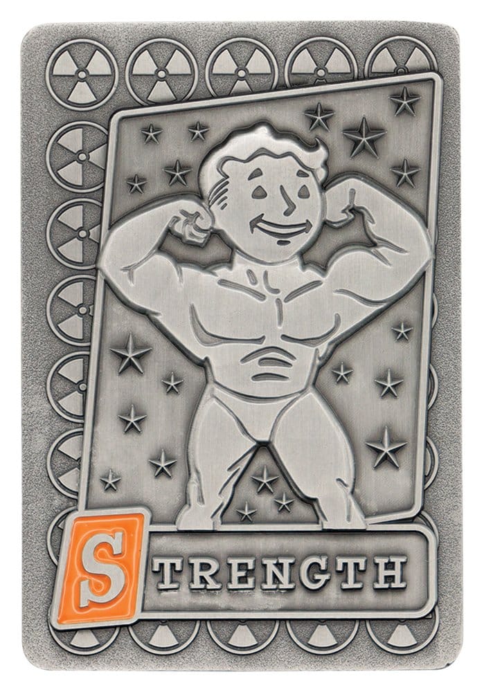 Fallout Ingots with Album S.P.E.C.I.A.L. Perk Card Collector’s Album