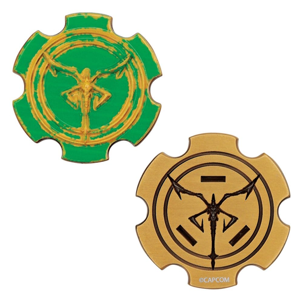 Resident Evil 4 Replica Church Puzzle Medallion Set