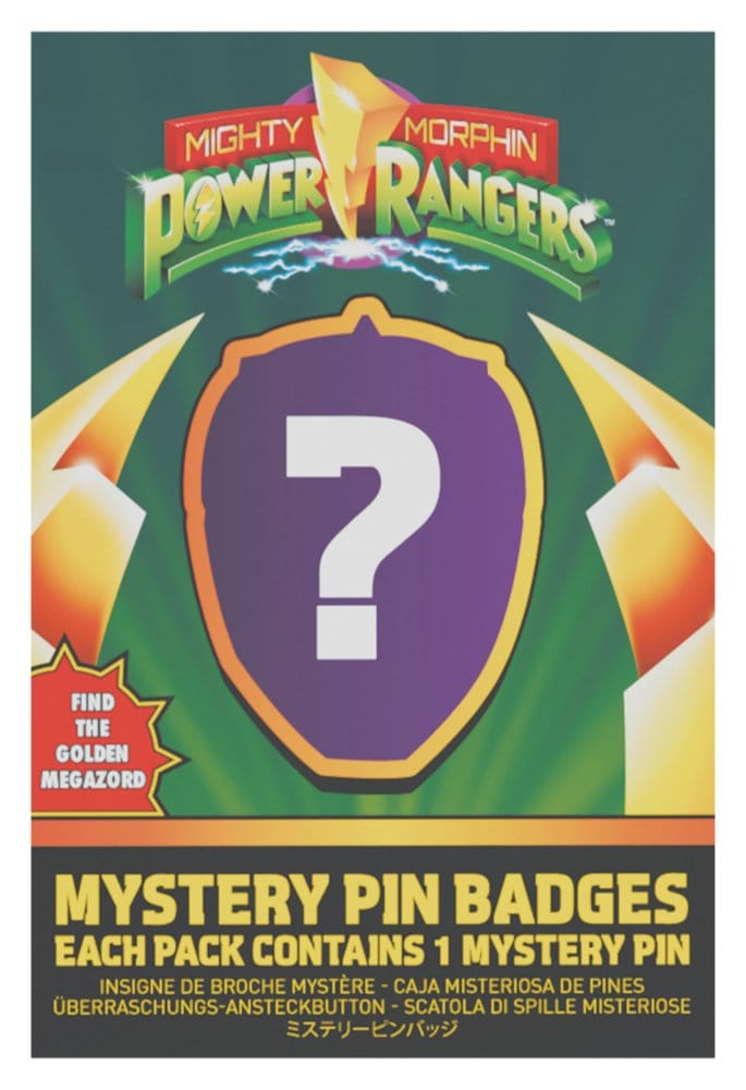 Power Rangers Mystery Pin Badges Blind Box Assortment (12)