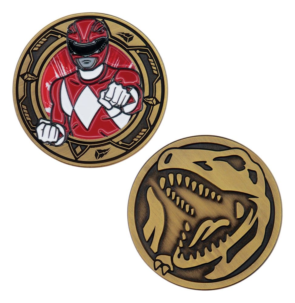 Power Rangers Collectable Coin Red Ranger Limited Edition