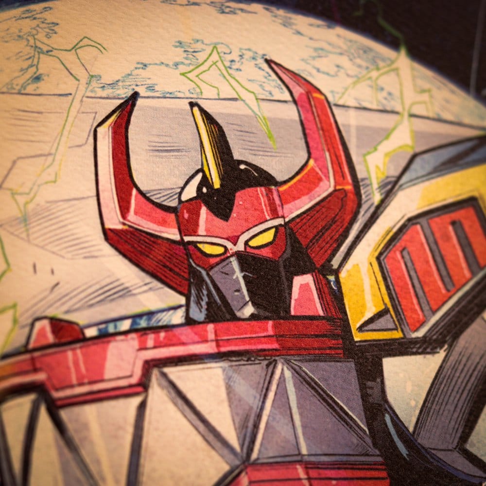 Power Rangers Art Print Limited Edition 42 x 30 cm