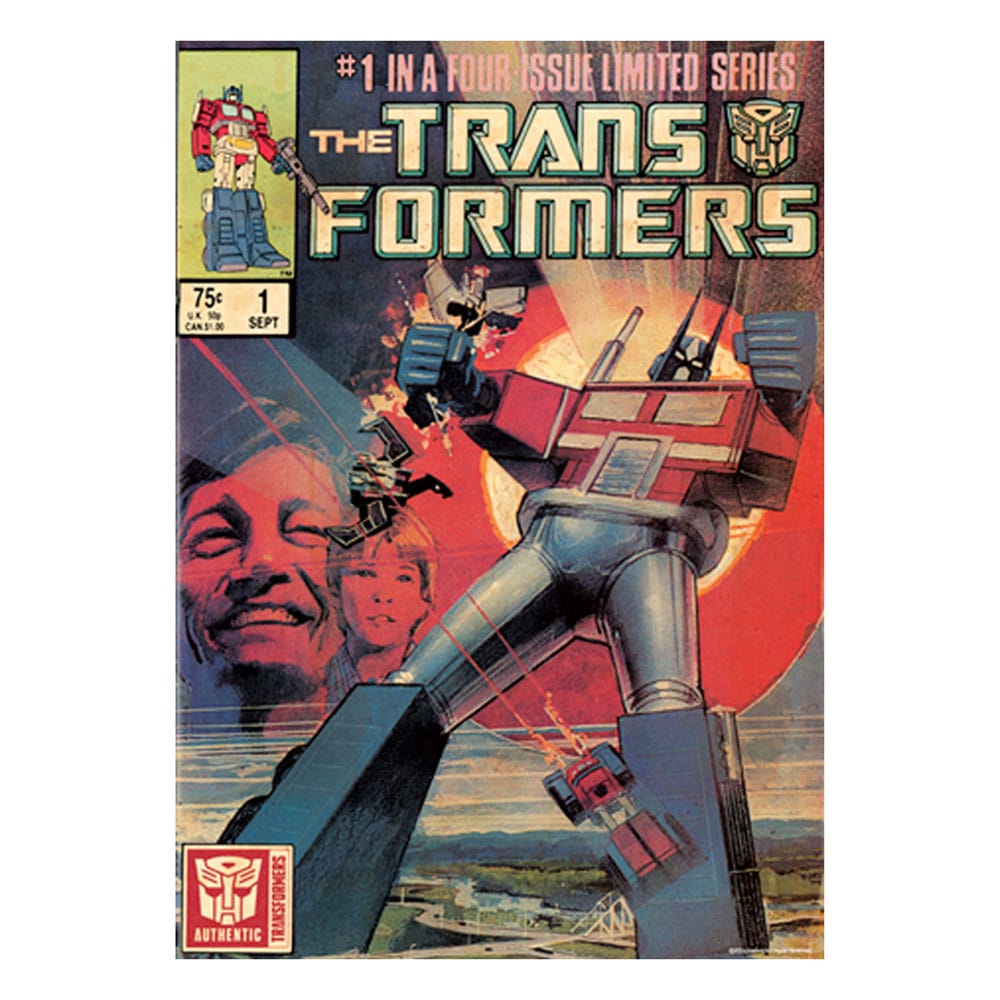 Transformers Art Print 40th Anniversary Limited Edition 42 x 30 cm
