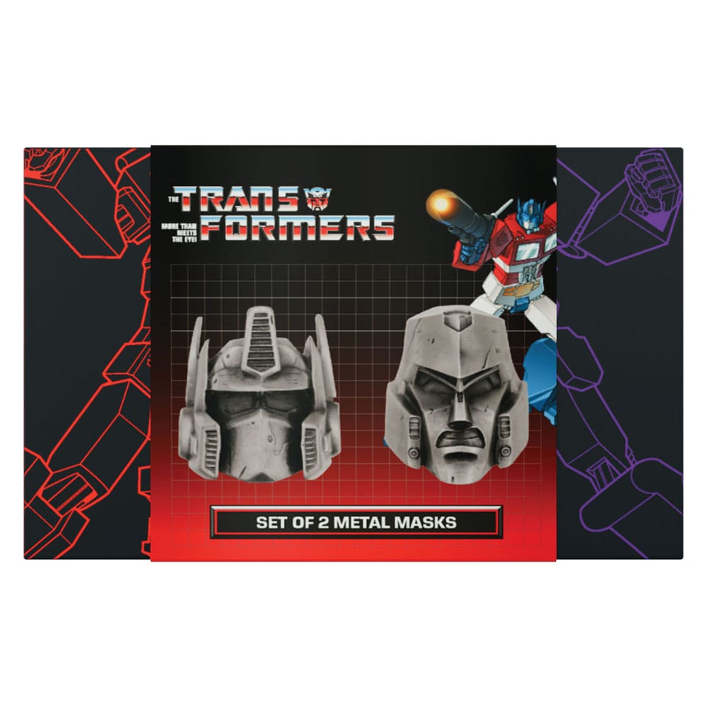 Transformers Replica Set of 2 Helmets Optimus Prime & Megatron Limited Edition